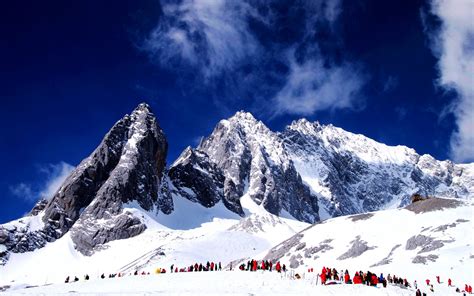 Jade Dragon Snow Mountain, Valtava Jäätikkö ja Lumista Huipukkua!